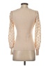 Cato Tan Long Sleeve Top Size S - photo 2