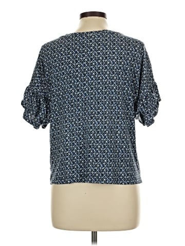 Liverpool Los Angeles Short Sleeve Blouse (view 2)