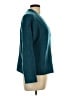 Talbots Teal Pullover Sweater Size Lg Petite - photo 4