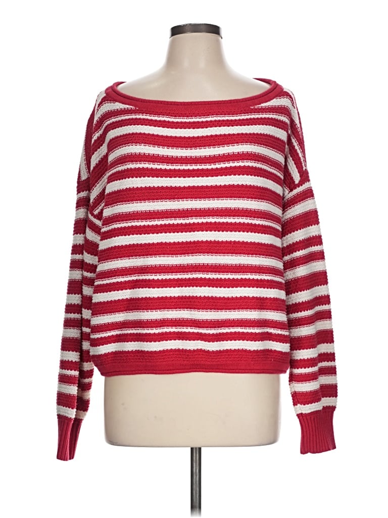 Pre-owned Wild Fable Pullover Sweater In Red