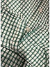 Burberry 100% Cotton Checkered-gingham Plaid Stripes Green Short Sleeve Button-Down Shirt Size 8 - photo 8