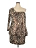 Taboo Animal Print Brown Cocktail Dress Size 2X - photo 1