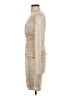 Vince Camuto Metallic Tan Cocktail Dress Size 2 - photo 5