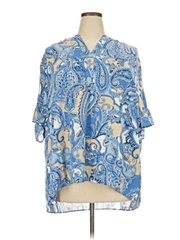 Ruby Rd. 3/4 Sleeve Blouse (view 1)