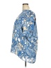 Ruby Rd. 100% Polyester Paisley Blue 3/4 Sleeve Blouse Size 3X - photo 5