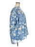 Ruby Rd. 100% Polyester Paisley Blue 3/4 Sleeve Blouse Size 3X - photo 4