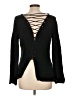 Central Park West 100% Cotton Black Pullover Sweater Size L - photo 2