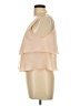 Paper Crane 100% Polyester Pink Sleeveless Blouse Size L - photo 5
