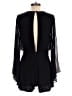 Topshop 100% Polyester Black Romper Size 6 - photo 2
