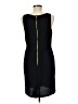 Ann Taylor LOFT 100% Polyester Black Cocktail Dress Size 8 - photo 2