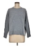 Madewell Solid Gray Cashmere Pullover Sweater Size M - photo 1