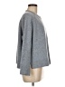 Madewell Solid Gray Cashmere Pullover Sweater Size M - photo 4