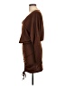 Unbranded 100% Polyester Brown Casual Dress Size L - photo 5