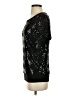 Lux 100% Polyester Black Short Sleeve T-Shirt Size S - photo 5