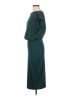Unbranded Solid Teal Cocktail Dress Size M - photo 5