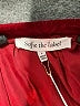 Sofie The label 100% Polyester Solid Burgundy Formal Skirt Size L - photo 4