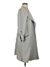Joseph Ribkoff Gray Trenchcoat Size 10 - photo 4