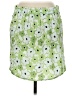 Vero Moda 100% Polyester Floral Green Casual Skirt Size M - photo 2
