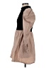 Shein Color Block Tan Casual Dress Size 4 - photo 5