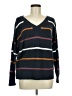American Eagle Outfitters Stripes Black Pullover Sweater Size M - photo 1