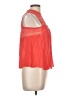 Rebellion Orange Sleeveless Blouse Size L - photo 4