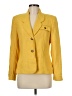 Kasper A.S.L. 100% Acetate Yellow Blazer Size 6 - photo 1