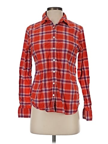 Lands' End Canvas Long Sleeve Button-Down Shirt (view 1)
