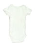 Mighty Goods 100% Cotton Solid Ivory Short Sleeve Onesie Size 6-9 mo - photo 2