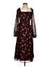 Francesca's Floral Black Cocktail Dress Size S - photo 1