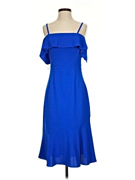 sachin and babi light blue dress Azazie Dion Black Sheath Scoop Stretch Crepe Dress Sample Dress main image 1