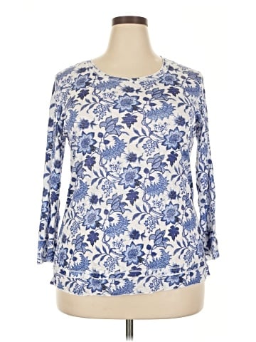 David Cline 3/4 Sleeve Top (view 1)