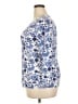 David Cline Blue 3/4 Sleeve Top Size XXL - photo 5