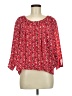 Harlyn Red 3/4 Sleeve Blouse Size M (estimated) - photo 1