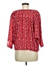 Harlyn Red 3/4 Sleeve Blouse Size M (estimated) - photo 2