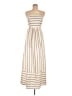 Unbranded Stripes Ivory Casual Dress One size - photo 1