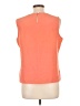 Notations 100% Polyester Orange Sleeveless Top Size L - photo 2