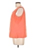 Notations 100% Polyester Orange Sleeveless Top Size L - photo 5
