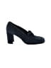 Pura Lopez 100% Leather Blue Heels Size 5 1/2 - photo 1