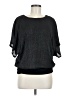 Isela 100% Polyester Black 3/4 Sleeve Top Size M - photo 1