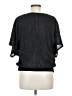 Isela 100% Polyester Black 3/4 Sleeve Top Size M - photo 2