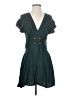 Fun2Fun Solid Teal Casual Dress Size S - photo 1