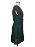 Fun2Fun Solid Teal Casual Dress Size S - photo 4