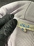 Leallo 100% Cotton Gray Long Sleeve Top Size S - photo 7