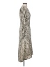 MNG Animal Print Silver Casual Dress Size 2 - photo 4