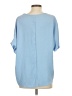 Entro 100% Polyester Blue 3/4 Sleeve T-Shirt Size S - photo 2