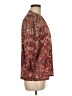 Unbranded 100% Polyester Paisley Brown 3/4 Sleeve Blouse Size M - photo 4