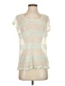 Sis Sis Ivory Short Sleeve Top Size S - photo 1
