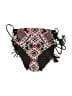 Coco Rave Print Black Swimsuit Bottoms Size S - photo 1
