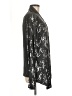 Velvet 100% Rayon Silver Cardigan Size M - photo 4