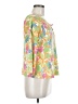 Sigrid Olsen Yellow 3/4 Sleeve Blouse Size M - photo 4